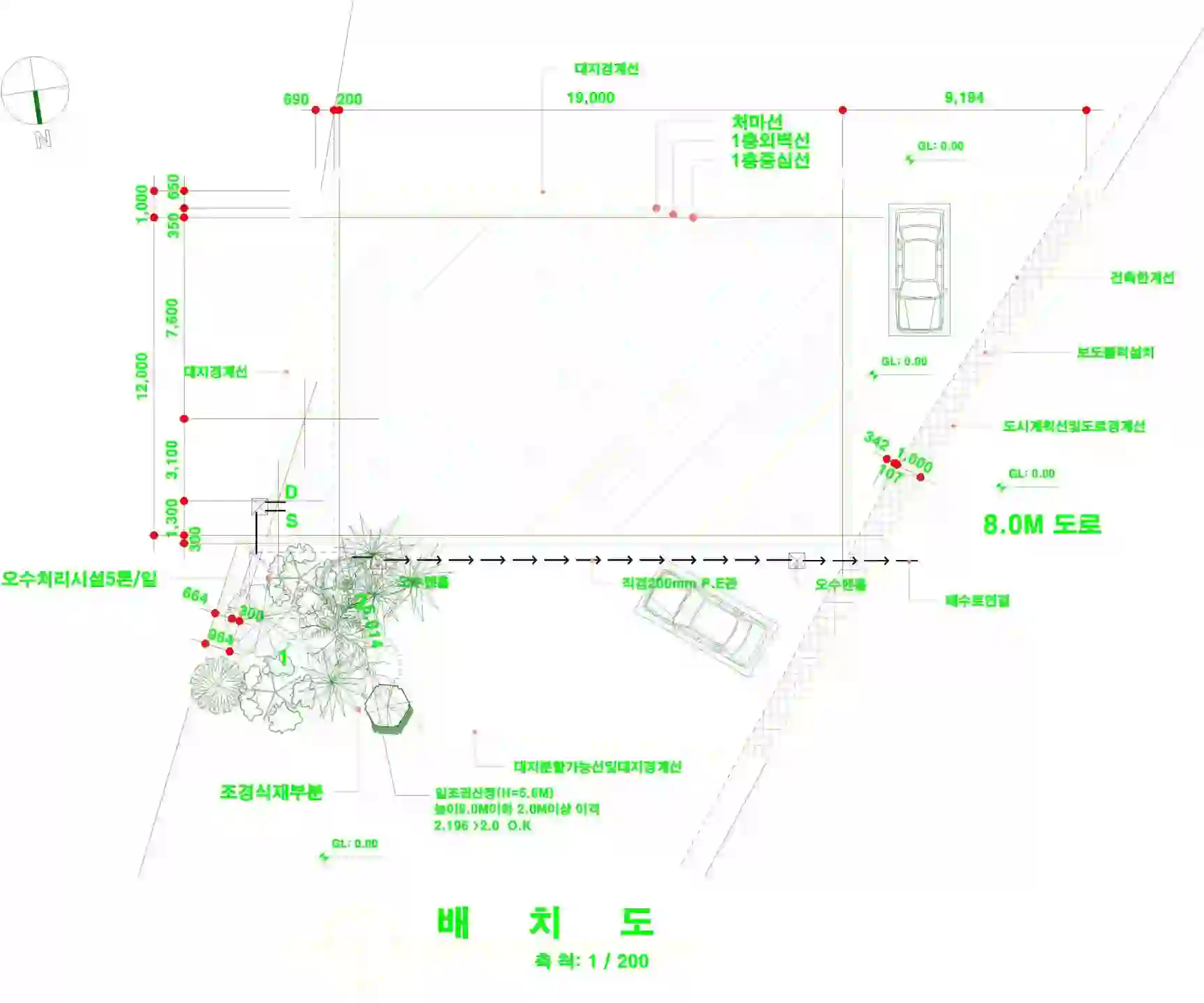 장하동 23-4 배치도 이미지